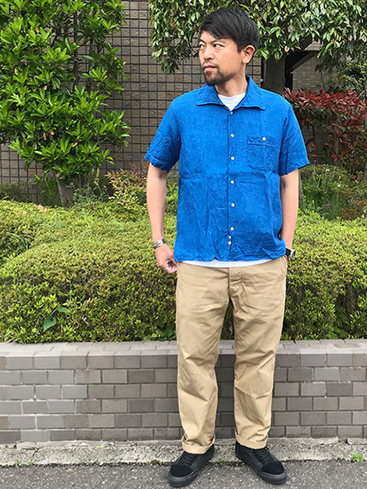 NAT-U-RAL別注 Amanda S/S Shirt　(Linen)