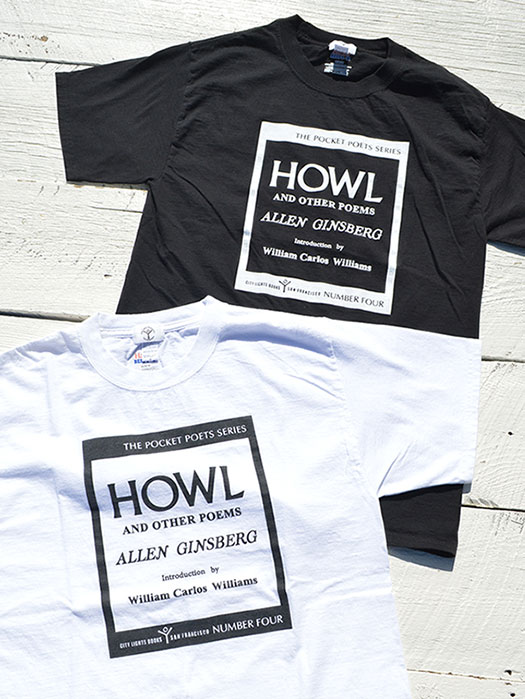 【CITY LIGHTS BOOK STORE】　BASIC S/S Tee (HOWL)　