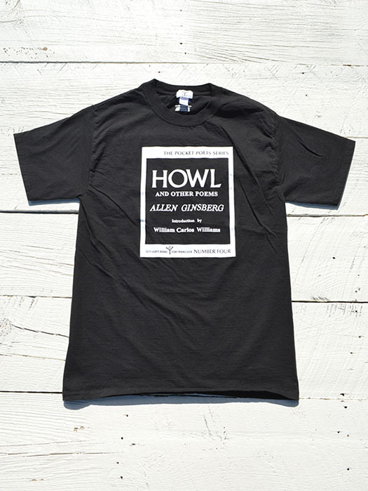 【CITY LIGHTS BOOK STORE】　BASIC S/S Tee (HOWL)