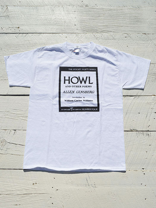 【CITY LIGHTS BOOK STORE】　BASIC S/S Tee (HOWL)