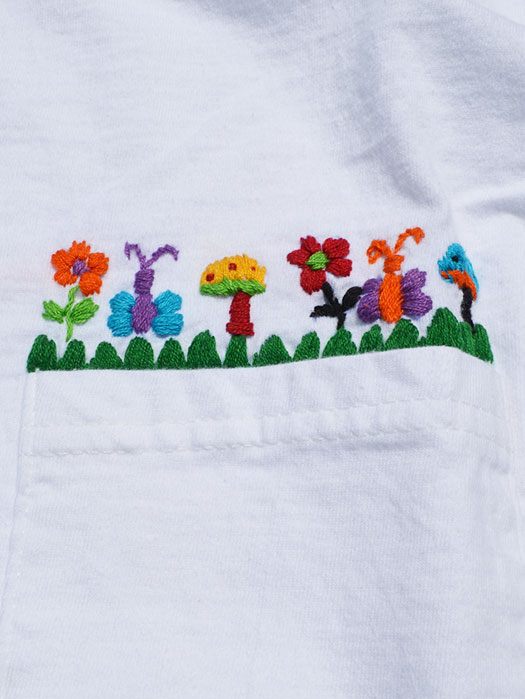 【OAXACA】　S/S Pocket Tee “MARIPOSA”