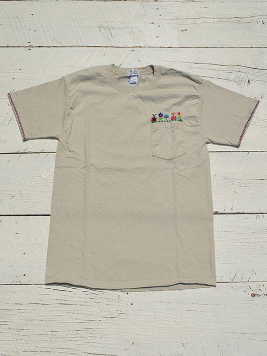 【OAXACA】　S/S Pocket Tee “MARIPOSA”