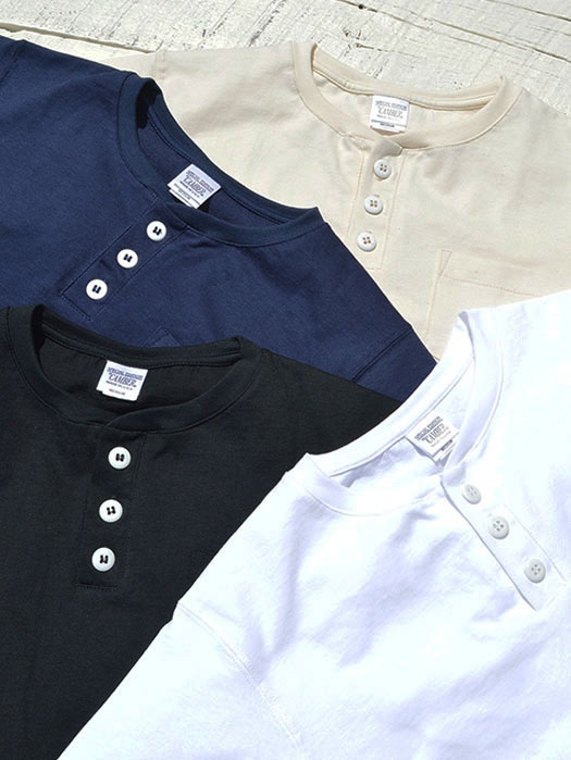 【CAMBER】　S/S Henley Neck Pocket Tee