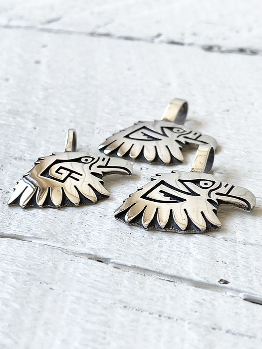 【Fernand Puhuhefvaya】 Overlay Eagle Face Pendant　