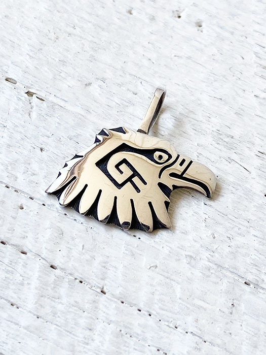 【Fernand Puhuhefvaya】 Overlay Eagle Face Pendant　