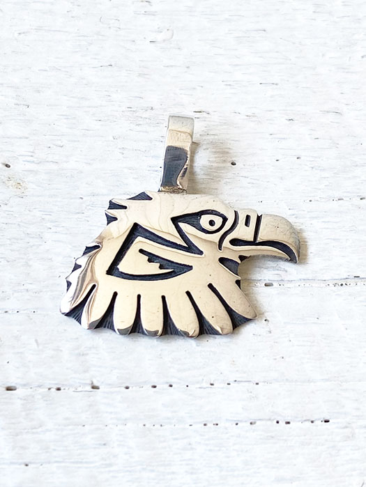 【Fernand Puhuhefvaya】 Overlay Eagle Face Pendant　