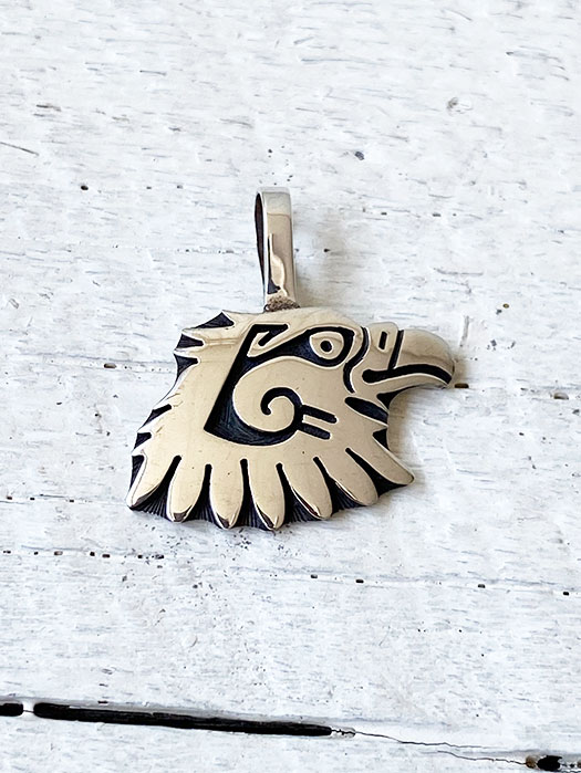 【Fernand Puhuhefvaya】 Overlay Eagle Face Pendant