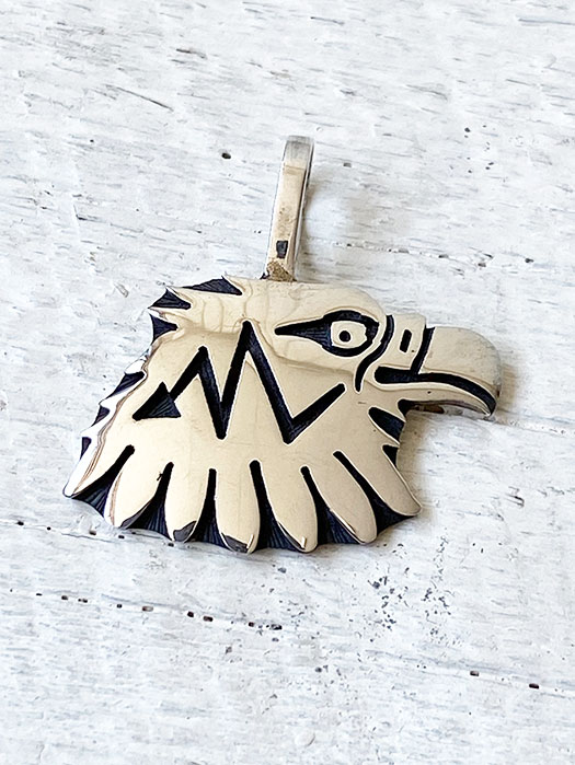 【Fernand Puhuhefvaya】 Overlay Eagle Face Pendant