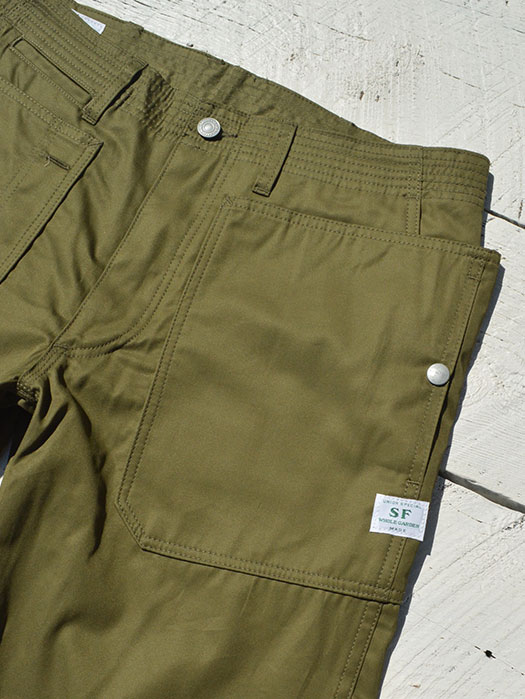 Fall Leaf Sprayer Pants 1/2　(Gabardine)