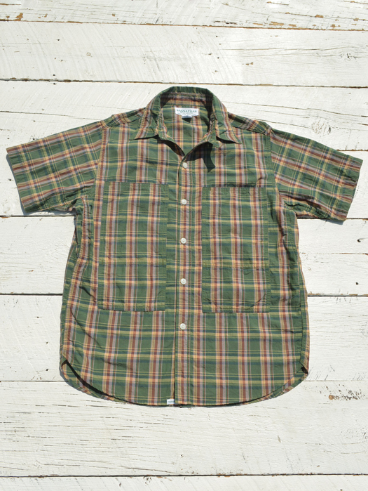Leaf Pruner Half 1/2 (Organic Cotton Madras)　
