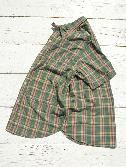 Leaf Pruner Half 1/2 (Organic Cotton Madras)