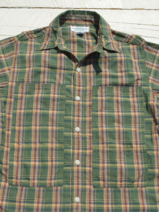 Leaf Pruner Half 1/2 (Organic Cotton Madras)