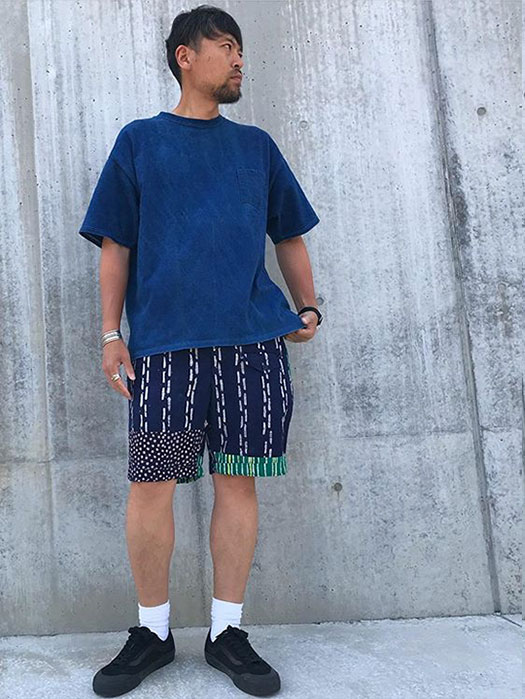 【Engineered Garments×Post Imperial】　Ghurka Short (St. Batik)