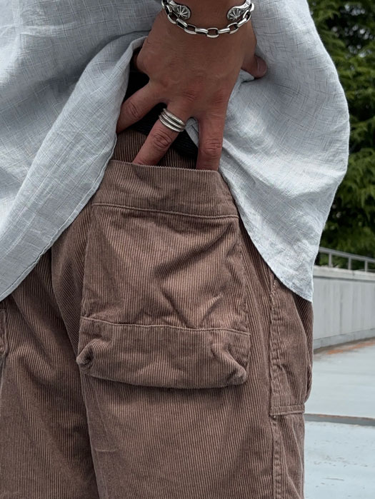 Overgrown Fatigue Pants 1/2 (12W Organic Corduroy)