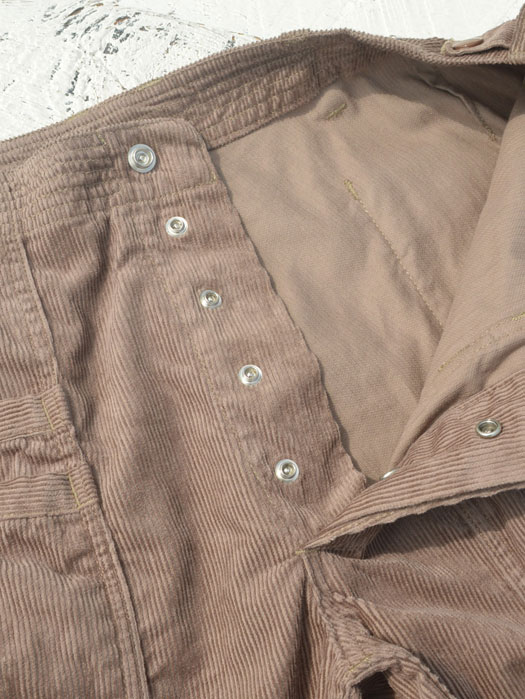 Overgrown Fatigue Pants 1/2 (12W Organic Corduroy)