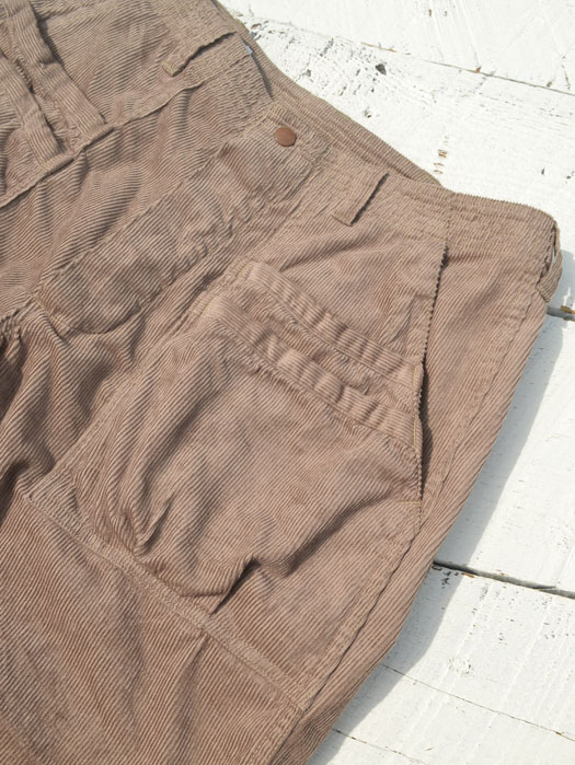Overgrown Fatigue Pants 1/2 (12W Organic Corduroy)
