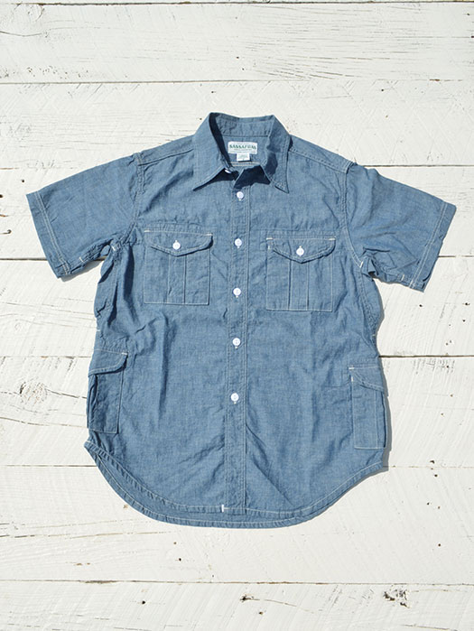 Botanical Scout Shirt 1/2　(5oz Chambray)　