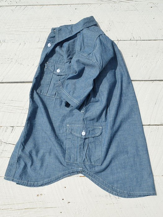 Botanical Scout Shirt 1/2　(5oz Chambray)