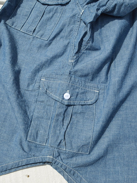 Botanical Scout Shirt 1/2　(5oz Chambray)