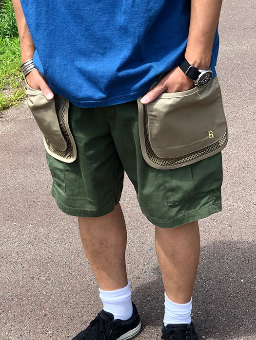 【BOB ALLEN】 HALF MESH SHOOTING APRON