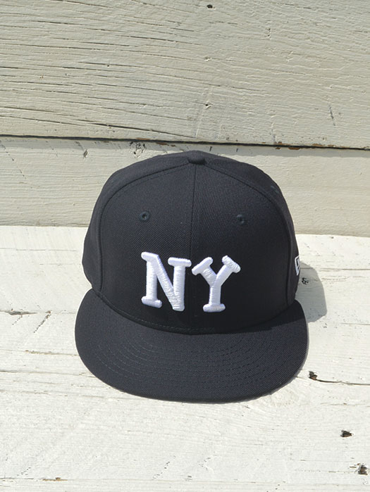 59FIFTY “New York Black Yankees” (Navy× White)