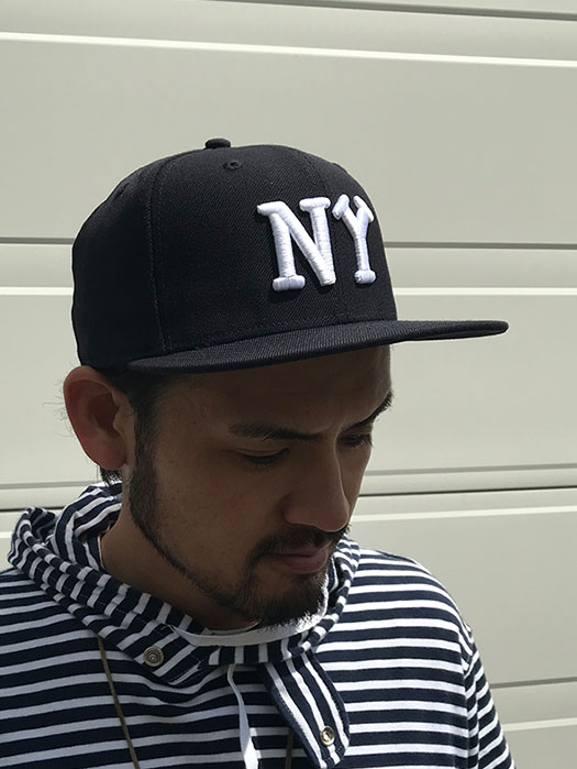 59FIFTY “New York Black Yankees” (Navy× White)