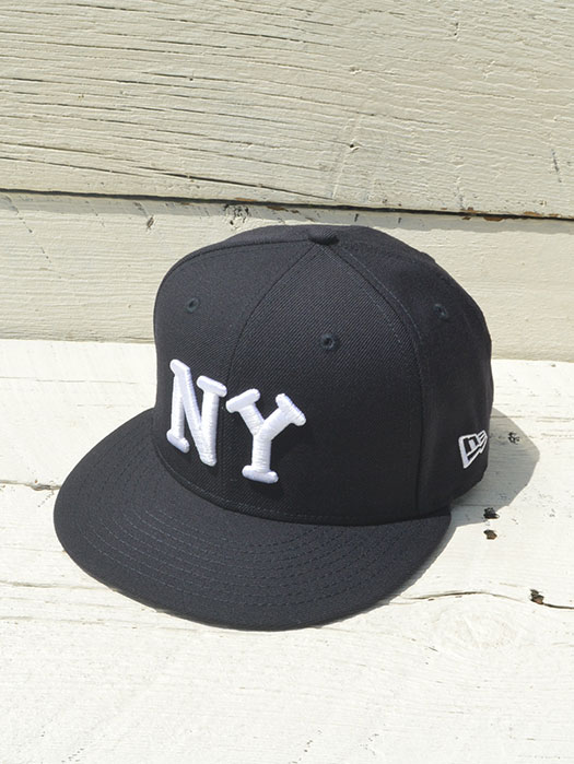 59FIFTY “New York Black Yankees” (Navy× White)