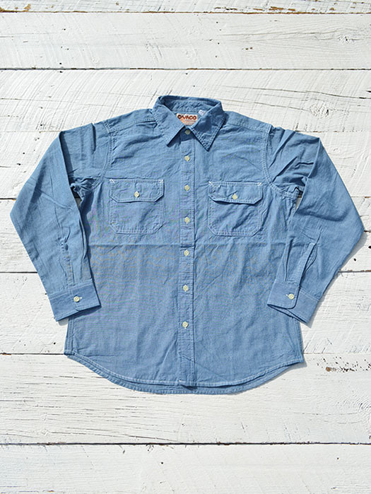 L/S Chambray Work Shirt　