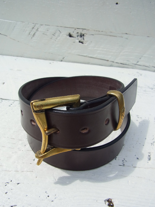 【Martin F.for Needles】　Quick Release Belt　(Bridle/Wide)