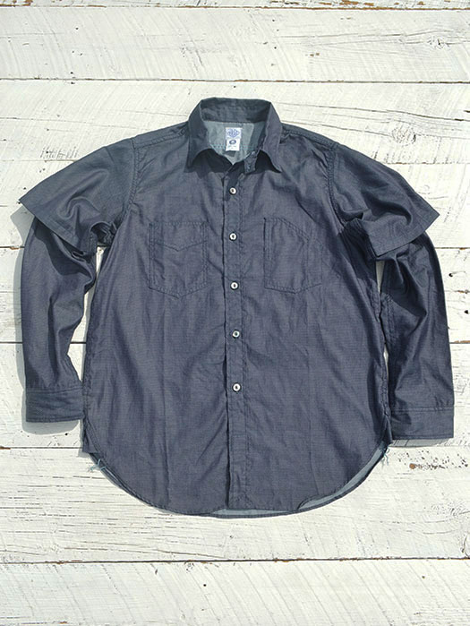 1102 Shirt-R + Half　(Cotton Jaquard)