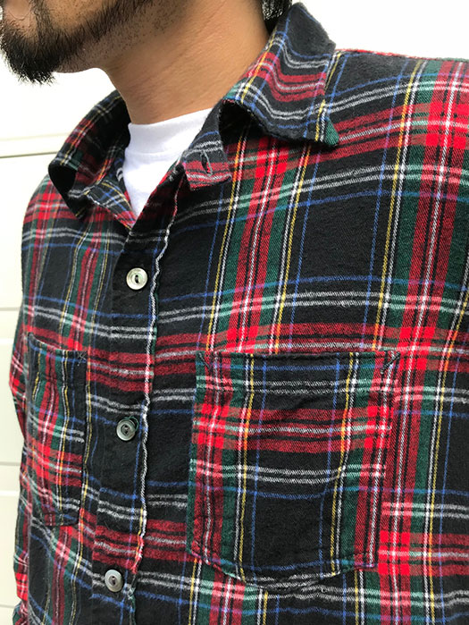 The POST Ⅲ-R-W　(Plaid flannel)