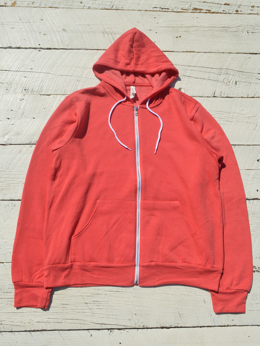 【BELLA+CANVAS】 Full Zip Hoodie