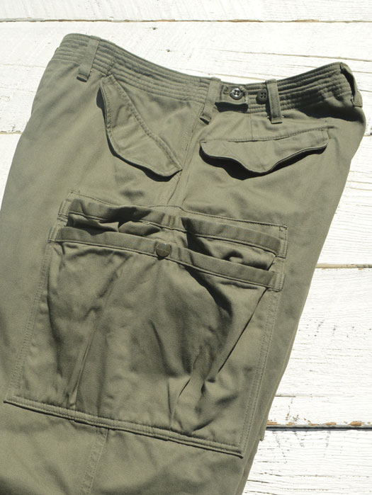 Overgrown Pants (Military Satin)　