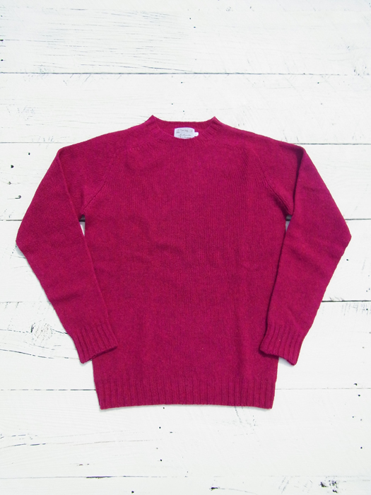 【40% OFF】　Crew Neck Shetland Sweater　