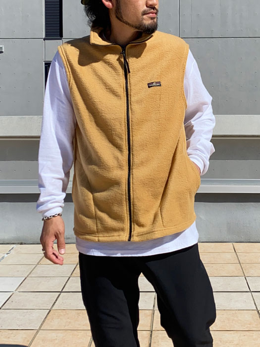 【SUNRISE MILL】 GREBE (Full Zip Vest Fleece)