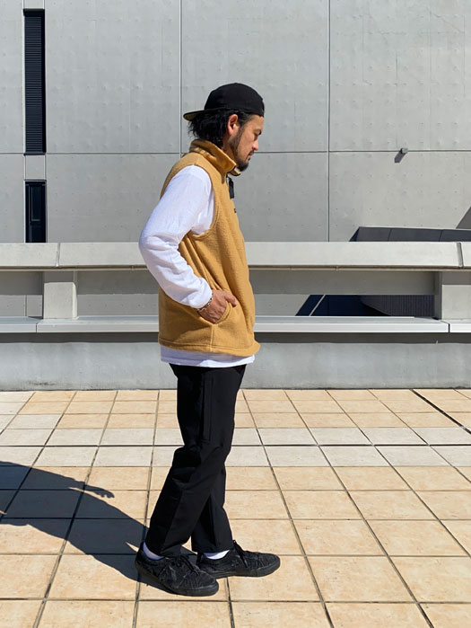 【SUNRISE MILL】 GREBE (Full Zip Vest Fleece)