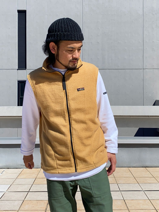 【SUNRISE MILL】 GREBE (Full Zip Vest Fleece)