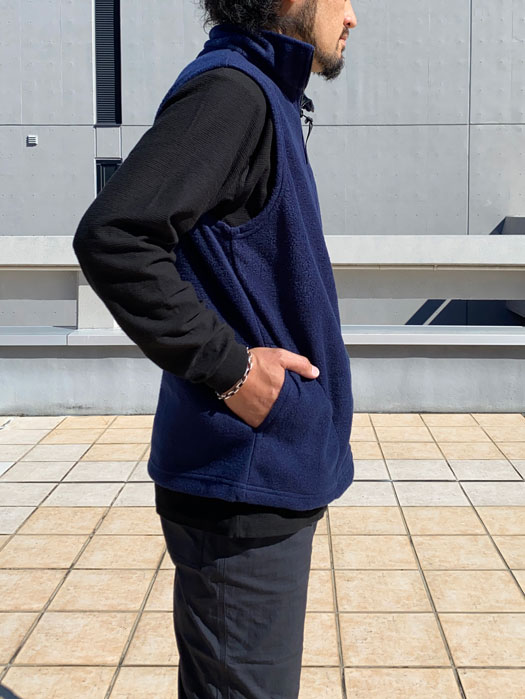 【SUNRISE MILL】 GREBE (Full Zip Vest Fleece)