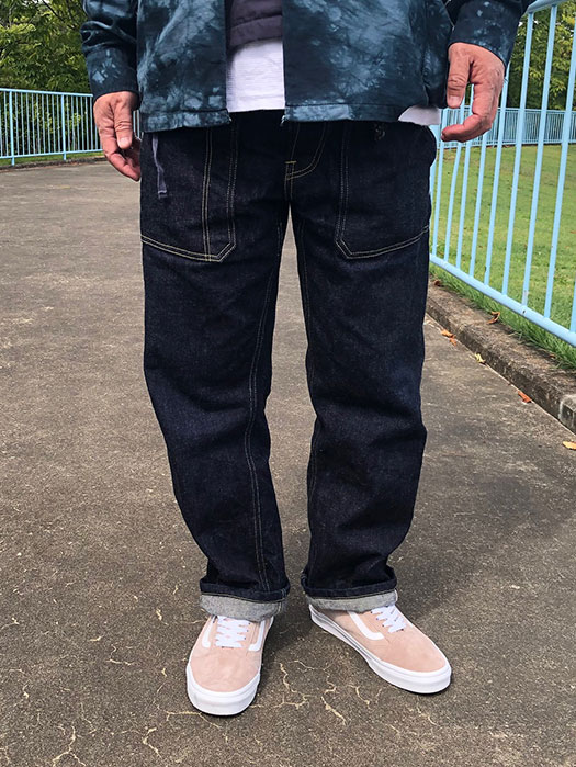 Fall Leaf R Pants　(14oz Denim)