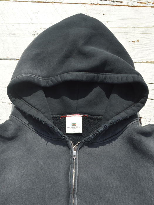 【MOOJI MOOJI】 Oversize Zip Up Hoodie