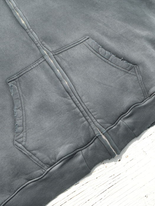 【MOOJI MOOJI】 Oversize Zip Up Hoodie