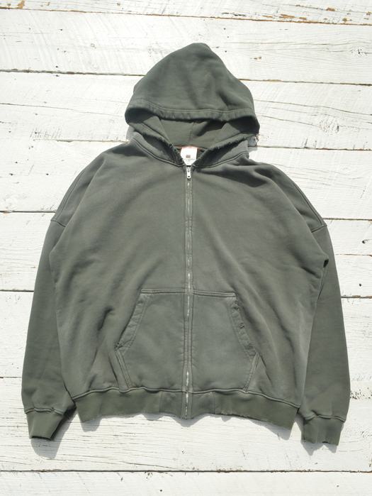 【MOOJI MOOJI】 Oversize Zip Up Hoodie
