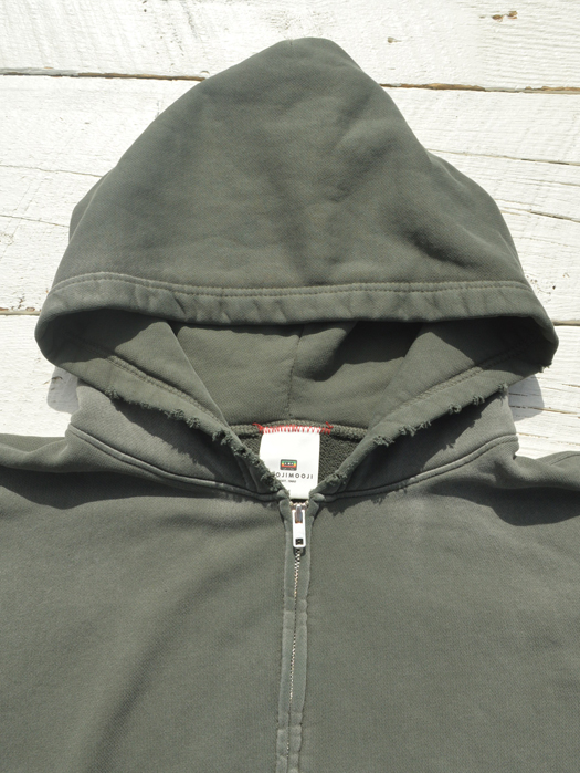 【MOOJI MOOJI】 Oversize Zip Up Hoodie