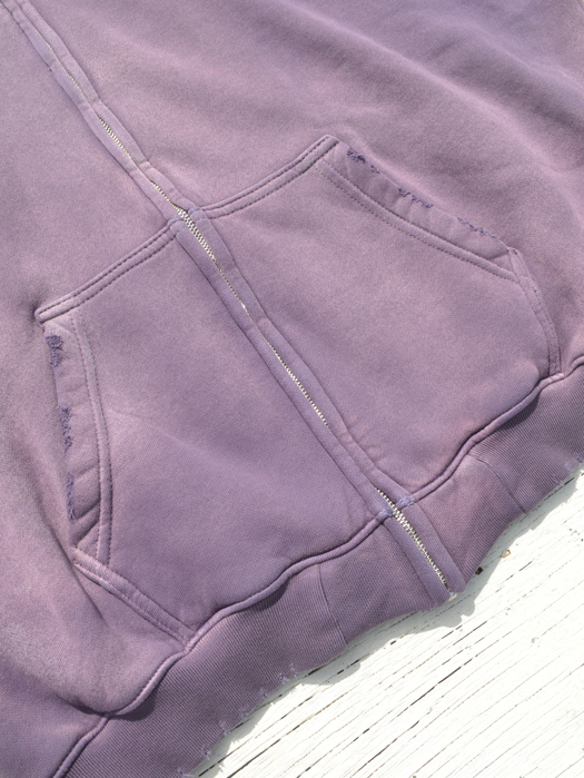 【MOOJI MOOJI】 Oversize Zip Up Hoodie