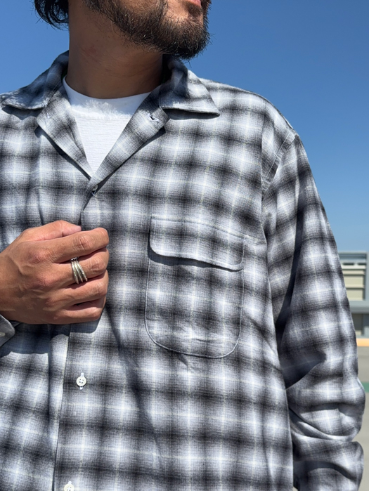 CAMP COLLAR SHIRT (FLANNEL PLAID) “NR別注”
