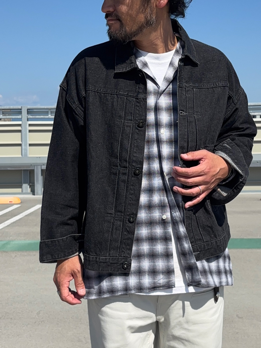 CAMP COLLAR SHIRT (FLANNEL PLAID) “NR別注”
