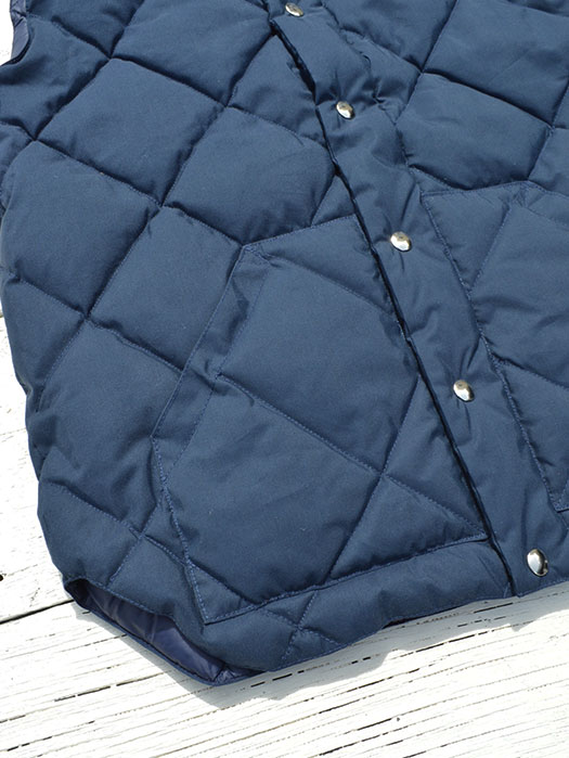 【30% OFF】　NR別注　Round Tail Quilted Italian Vest　(60/40)