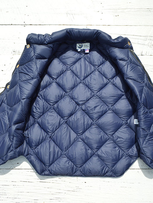 【30% OFF】　NR別注　Round Tail Quilted Italian Vest　(60/40)