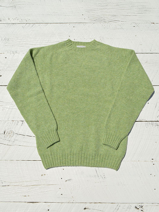 【40% OFF】　Crew Neck Shetland Sweater