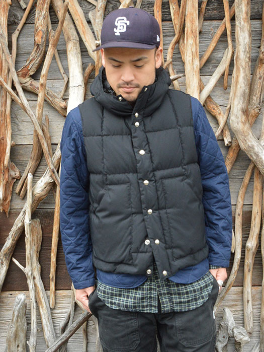 【40% OFF】　Hooded Down Vest　(60/40)　(NR別注)